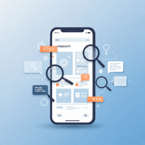wordpress woocommerce seo services, image showing mobile friendly website ecommerce seo