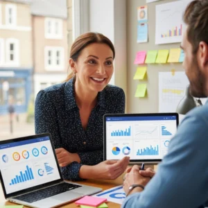 Haslingden marketing consultant helping a local business with digital growth strategy